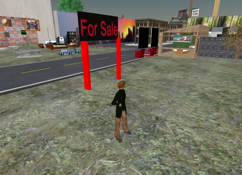 Peter Krogstad selling his first pieces of land