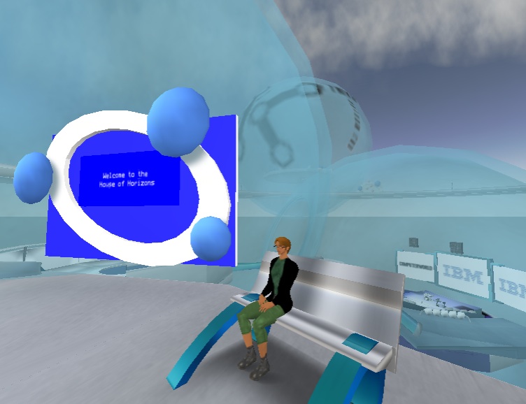 Peter Krogstad in an IBM space